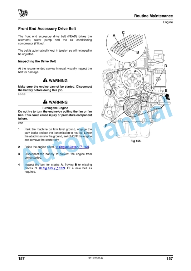 JCB 526, 526S, 528-70, 528S Loadall Operator Manual 9811-0360 4 JCB 526, 526S, 528-70, 528S Loadall Operator Manual 9811-0360 - Image 4