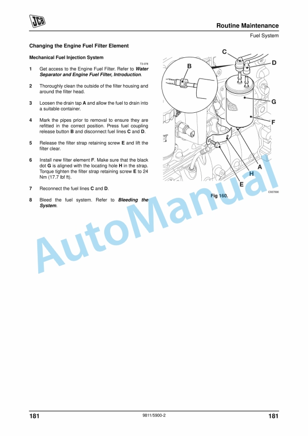 JCB 526-56 Loadall Operator Manual 9811-5900 4 JCB 526-56 Loadall Operator Manual 9811-5900 - Image 4