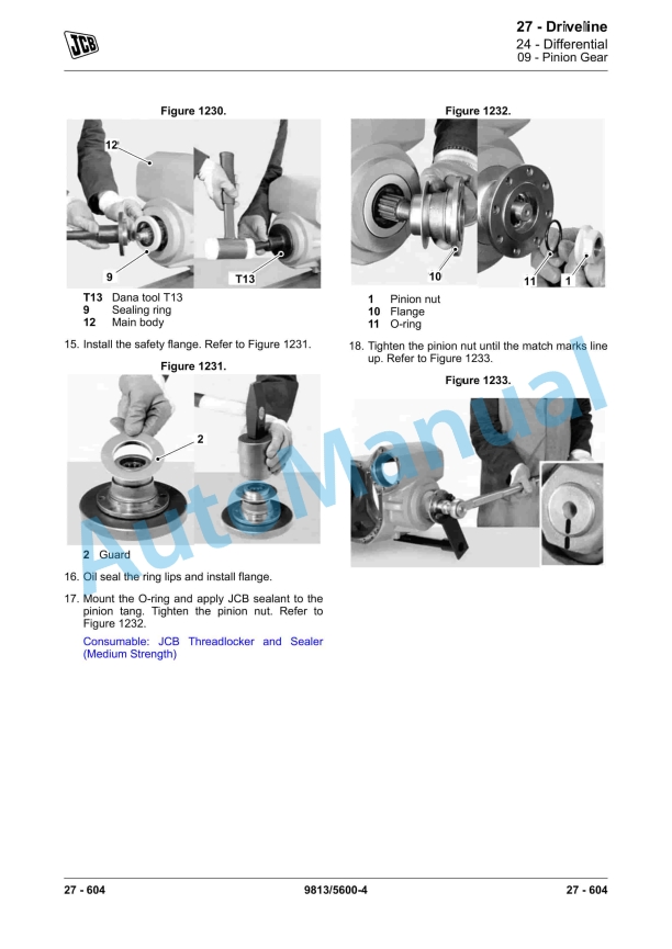 JCB 526-56 to 550-80 Loadall Service Manual 9813-5600 2 JCB 526-56 to 550-80 Loadall Service Manual 9813-5600 - Image 2