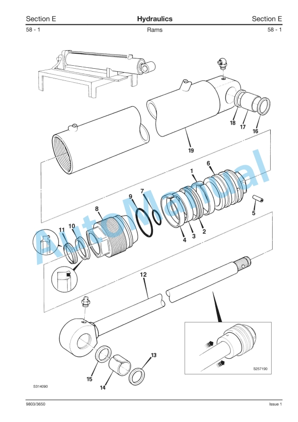 JCB 528-70, 528S Machines Loadall Service Manual 9803-3650 2 JCB 528-70, 528S Machines Loadall Service Manual 9803-3650 - Image 2