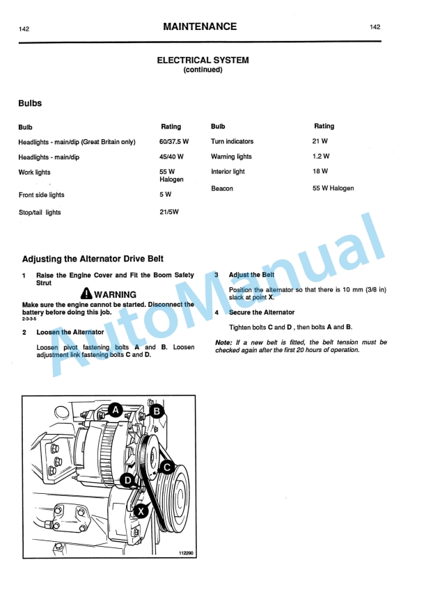 JCB 530-110, 530-120 PlaceAce Operator Handbook 9801-7931-4