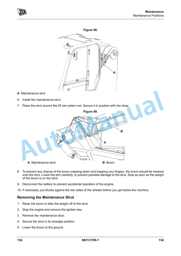 JCB 530-110, 530-70 Operator Manual 9831-3700 3 JCB 530-110, 530-70 Operator Manual 9831-3700 - Image 3
