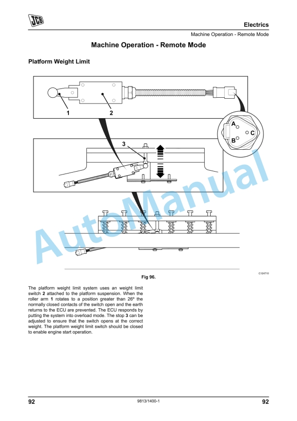 JCB 535-125 HiViz, 535-140 HiViz Personnel Platform Service Manual 9813-1400-2
