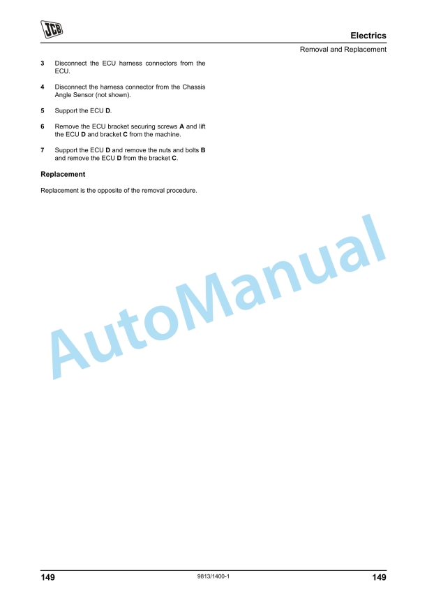 JCB 535-125 HiViz, 535-140 HiViz Personnel Platform Service Manual 9813-1400-4