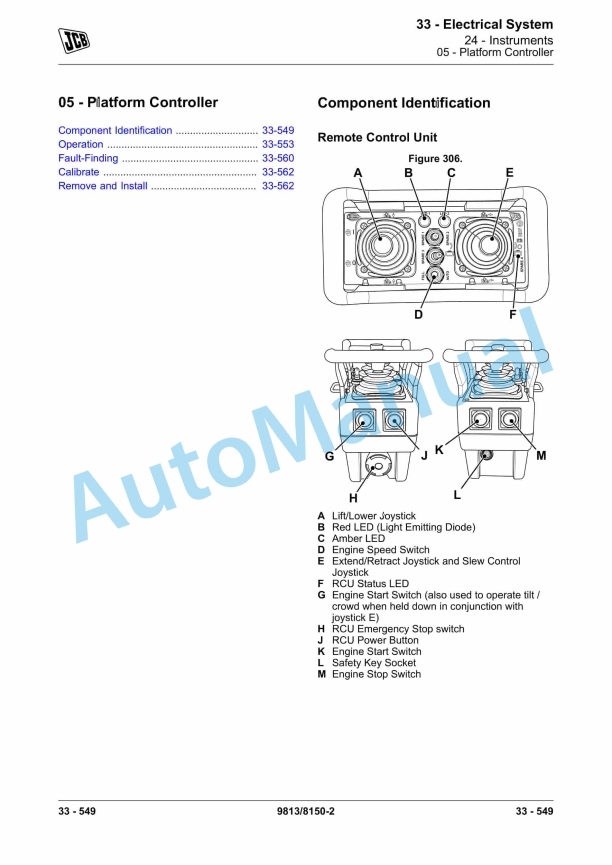 JCB 535-v125 to 540-v180 Work Platform Service Manual 9813-8150 5 JCB 535-v125 to 540-v180 Work Platform Service Manual 9813-8150 - Image 5