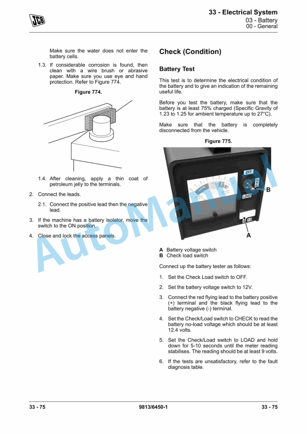 JCB 55Z-1, 57C-1 Service Manual 9813-6450 4 JCB 55Z-1, 57C-1 Service Manual 9813-6450 - Image 4