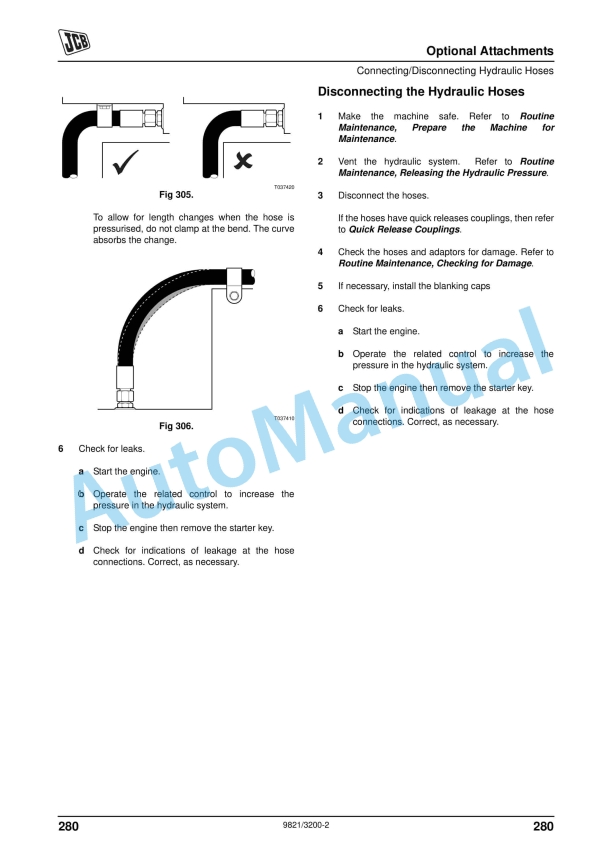 JCB 5CX ECO Backhoe Loader Operator Manual 9821-3200 5 JCB 5CX ECO Backhoe Loader Operator Manual 9821-3200 - Image 5