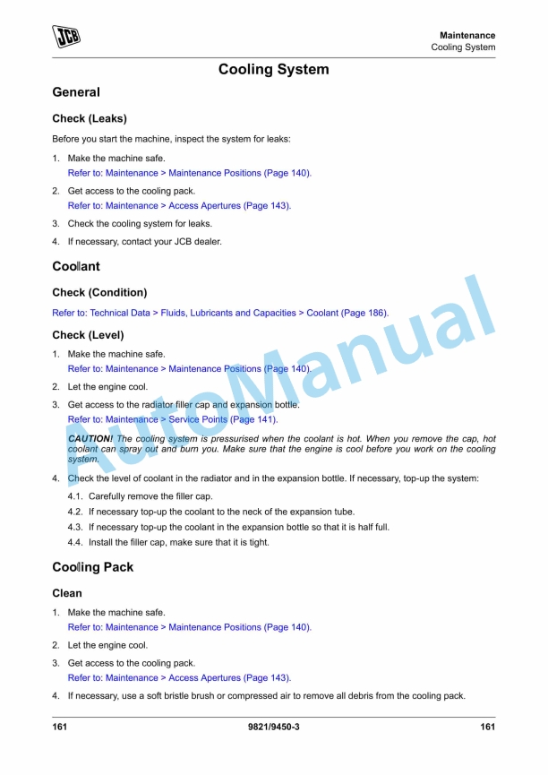 JCB 65 R-1 Operator Manual 9821-9450 5 JCB 65 R-1 Operator Manual 9821-9450 - Image 5