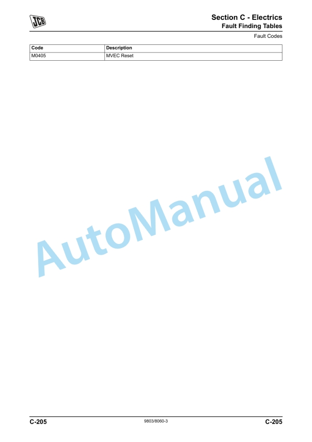 JCB 7000 Series Fastrac Service Manual 9803-8060 2 JCB 7000 Series Fastrac Service Manual 9803-8060 - Image 2