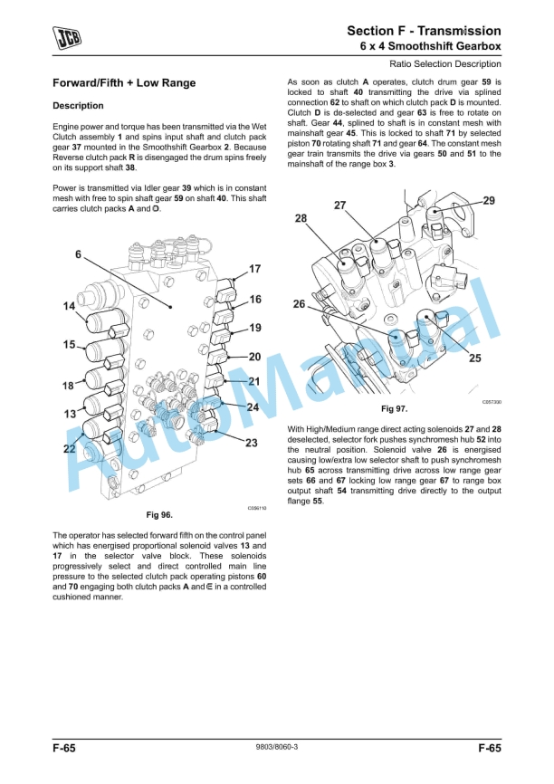 JCB 7000 Series Fastrac Service Manual 9803-8060 3 JCB 7000 Series Fastrac Service Manual 9803-8060 - Image 3