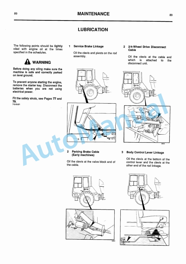 JCB 712 Articulated Dump Truck Operator Handbook-3