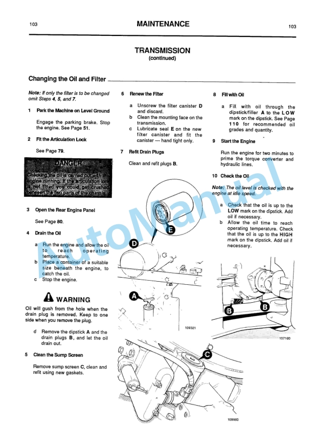 JCB 712 Articulated Dump Truck Operator Handbook-5