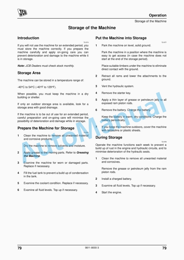 JCB 714, 718 Articulated Dump Truck Tier 3 Operator Manual 9811-8000 2 JCB 714, 718 Articulated Dump Truck Tier 3 Operator Manual 9811-8000 - Image 2