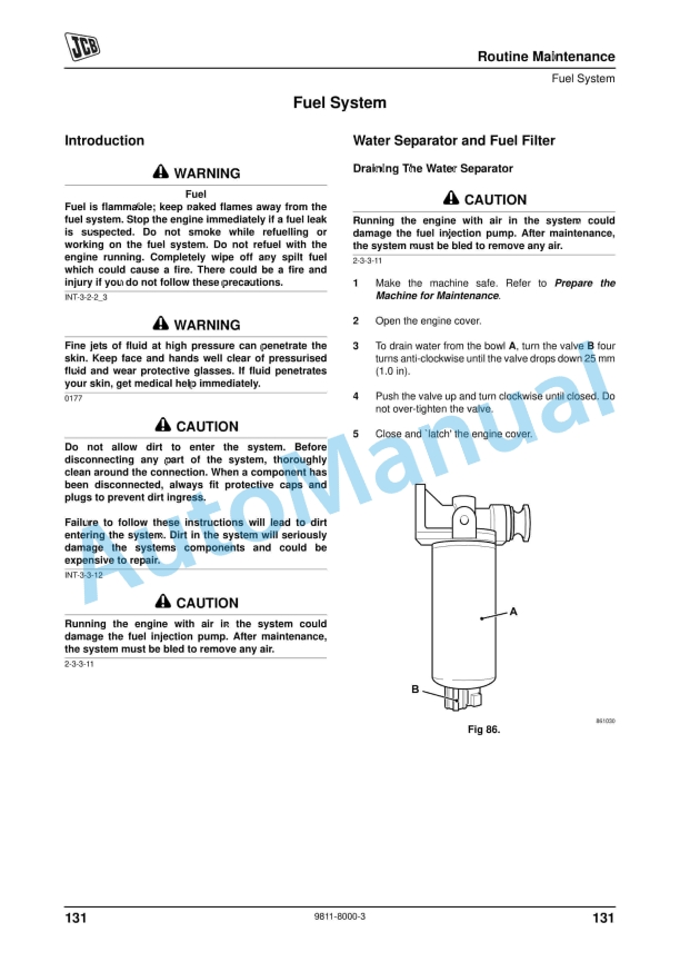 JCB 714, 718 Articulated Dump Truck Tier 3 Operator Manual 9811-8000 5 JCB 714, 718 Articulated Dump Truck Tier 3 Operator Manual 9811-8000 - Image 5