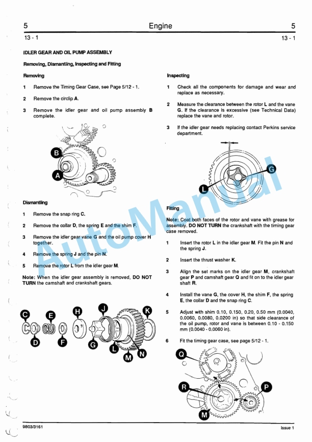 JCB 801 Tracked Excavator Service Manual 9803-3161 3 JCB 801 Tracked Excavator Service Manual 9803-3161-3