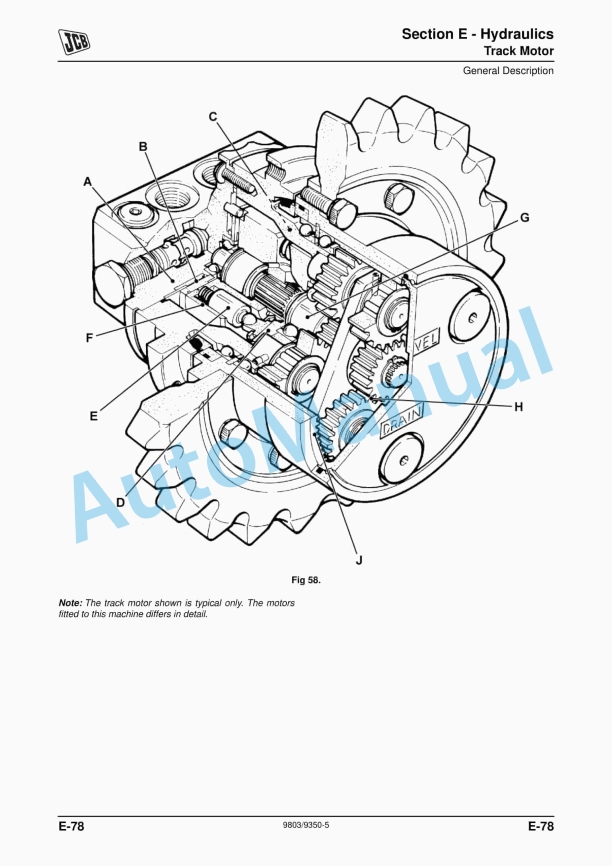 JCB 8014, 8016, 8018, 8020 Service Manual 9803-9350 5 JCB 8014, 8016, 8018, 8020 Service Manual 9803-9350 - Image 5