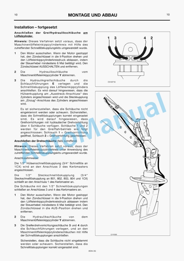 JCB 801.5, 801.6, 801.8, 802 Kerbmaster Owners Manual 9814-0504 2 JCB 801.5, 801.6, 801.8, 802 Kerbmaster Owners Manual 9814-0504 - Image 2