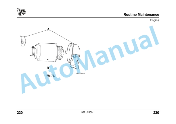 JCB 8018 CTS Operator Manual 9821-2850 4 JCB 8018 CTS Operator Manual 9821-2850 - Image 4
