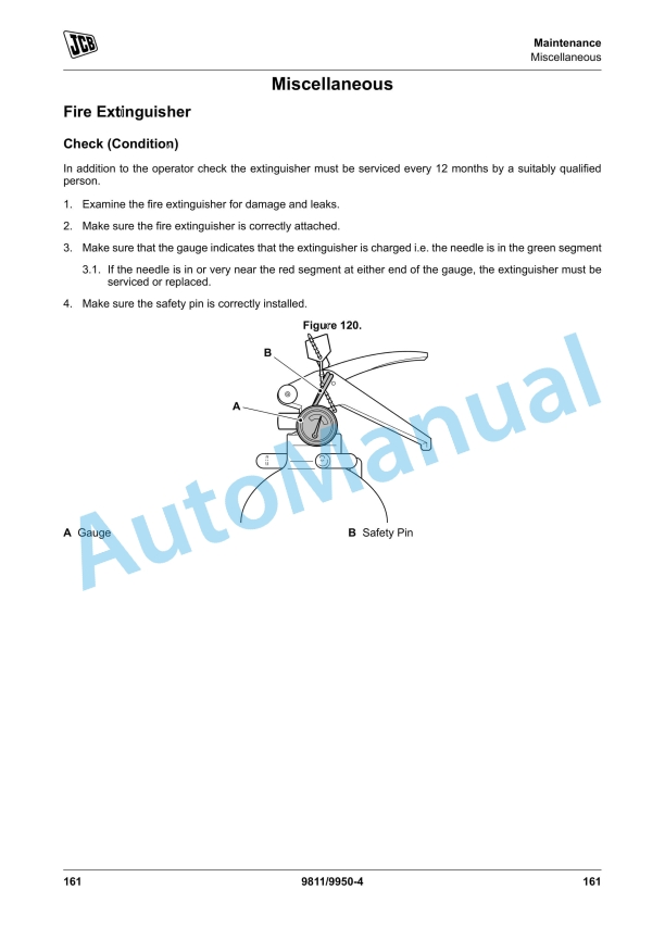 JCB 8025 ZTS, 8026 CTS, 8030 ZTS, 8035 ZTS Operator Manual 9811-9950 5 JCB 8025 ZTS, 8026 CTS, 8030 ZTS, 8035 ZTS Operator Manual 9811-9950 - Image 5