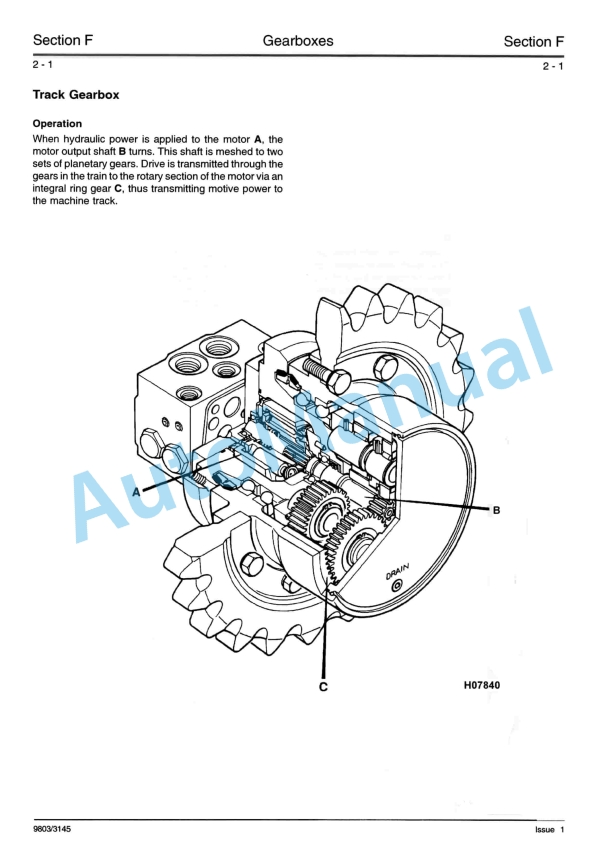 JCB 802.7 Plus, 802.7 Super, 803 Plus, 803 Super, 804 Plus, 804 Super Service Manual 9803-3145 4 JCB 802.7 Plus, 802.7 Super, 803 Plus, 803 Super, 804 Plus, 804 Super Service Manual 9803-3145 - Image 4