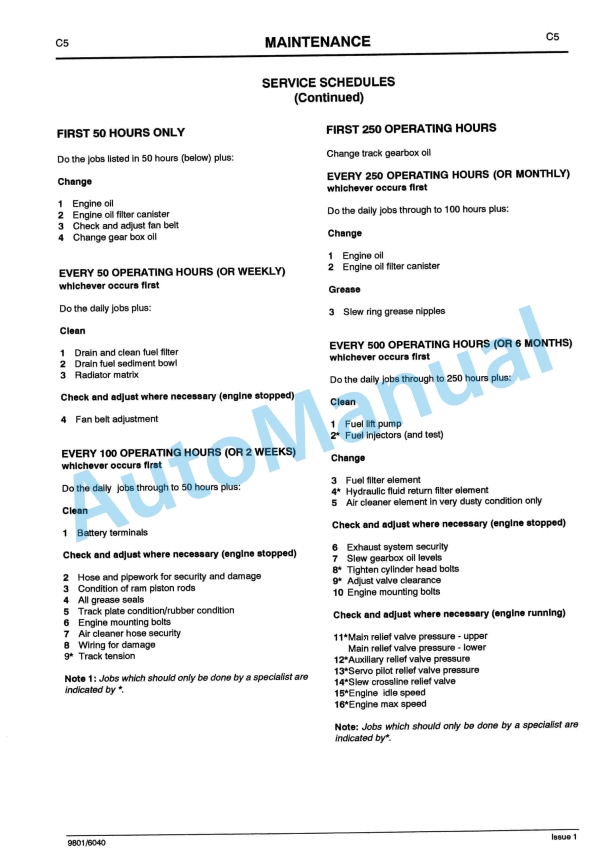 JCB 803 Operator Handbook 9801-6040 3 JCB 803 Operator Handbook 9801-6040-3