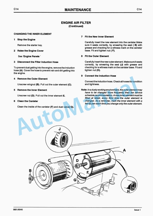 JCB 803 Operator Handbook 9801-6040 4 JCB 803 Operator Handbook 9801-6040-4