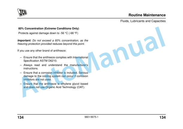 JCB 8056 China Operator Manual 9801-9075 3 JCB 8056 China Operator Manual 9801-9075 - Image 3
