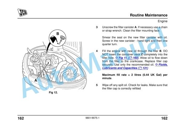 JCB 8056 China Operator Manual 9801-9075 5 JCB 8056 China Operator Manual 9801-9075 - Image 5