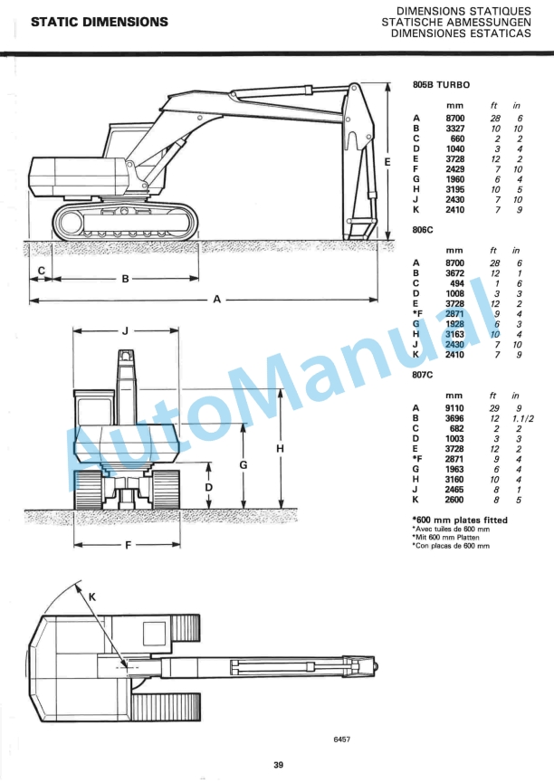 JCB 805B Turbo, 806C, 807C Operator Manual 9801-6300 3 JCB 805B Turbo, 806C, 807C Operator Manual 9801-6300-3