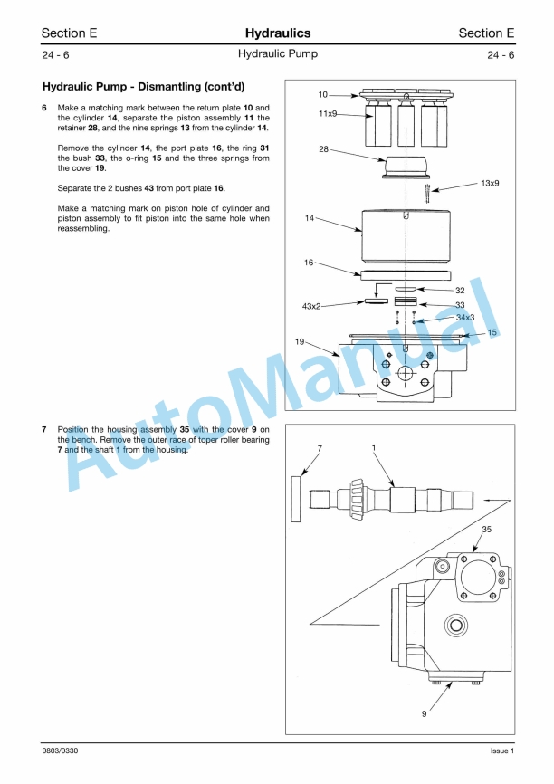 JCB 8080 Service Manual 9803-9330 4 JCB 8080 Service Manual 9803-9330 - Image 4