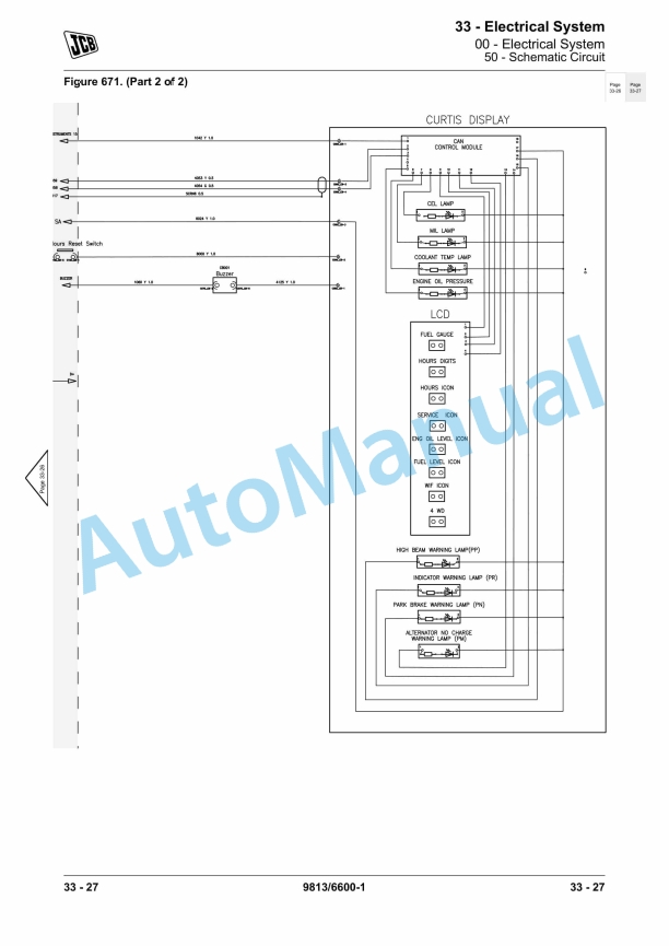 JCB 926, 930, 940, 945, 950 Rough Terrain Truck Service Manual 9813-6600 5 JCB 926, 930, 940, 945, 950 Rough Terrain Truck Service Manual 9813-6600 - Image 5
