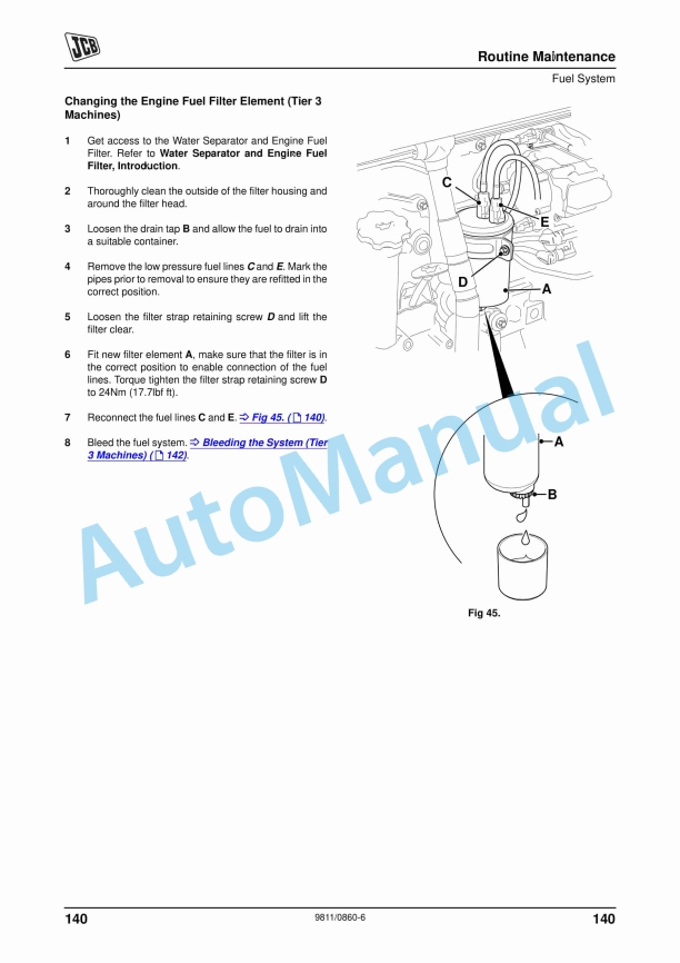 JCB 926, 930, 940 RTFL Operator Manual 9811-0860 5 JCB 926, 930, 940 RTFL Operator Manual 9811-0860 - Image 5