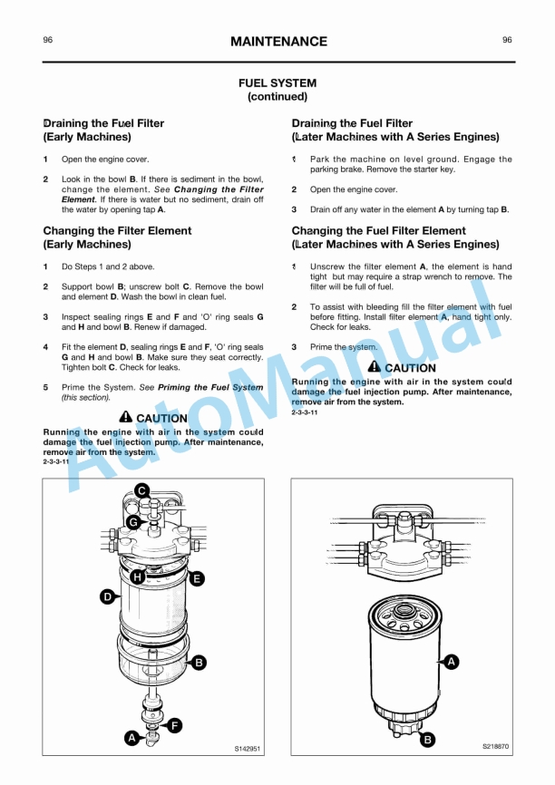 JCB 926, 930 Operator Manual 4 JCB 926, 930 Operator Manual - Image 4