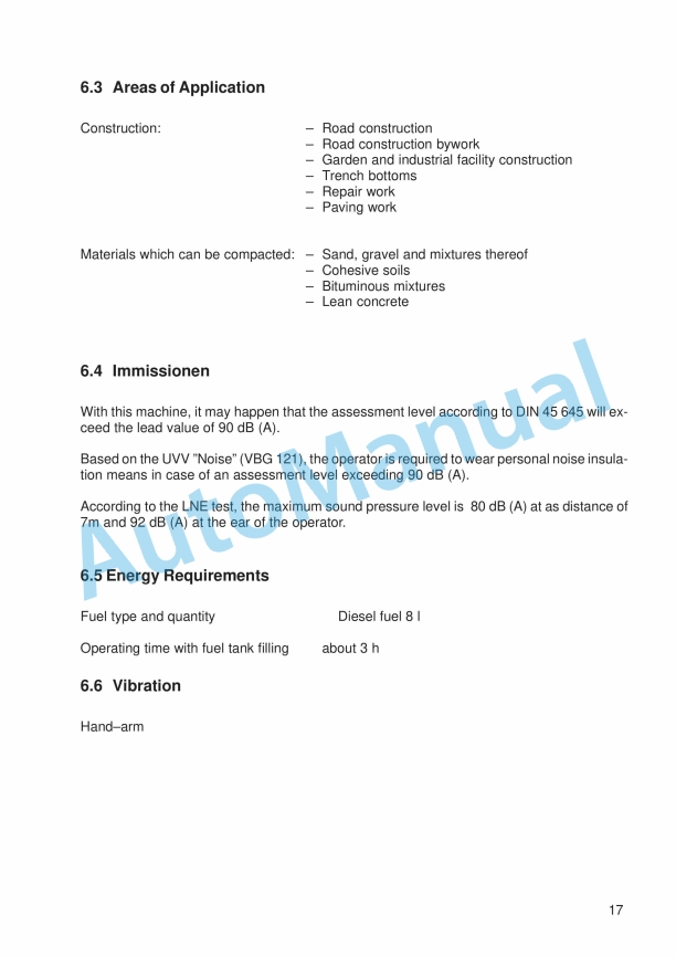JCB ATS 6002 Vibrating Plate Instruction Manual 06401-80120 3 JCB ATS 6002 Vibrating Plate Instruction Manual 06401-80120 - Image 3