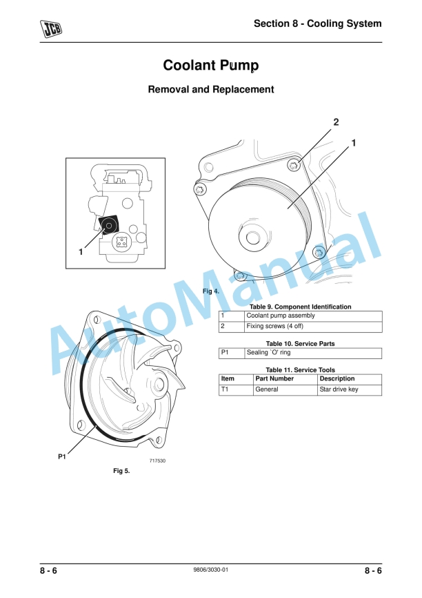 JCB Dieselmax Tier 3 SE Engine Service Manual 9806-3030 3 JCB Dieselmax Tier 3 SE Engine Service Manual 9806-3030 - Image 3