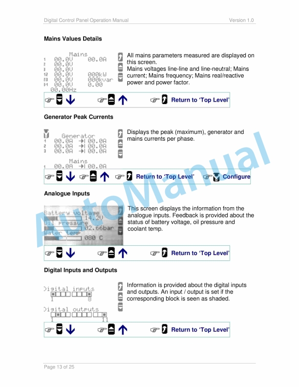 JCB Digital Control Panel Operator Manual 2 JCB Digital Control Panel Operator Manual - Image 2