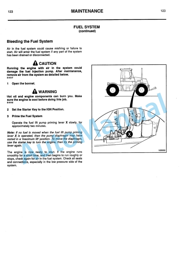 JCB Fastrac Operator Handbook 9801-1311-4