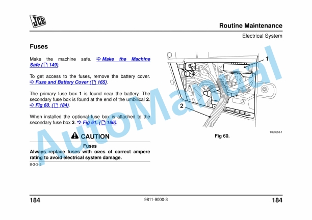JCB Groundhog 4x4 Operator Manual 9811-9000 4 JCB Groundhog 4x4 Operator Manual 9811-9000 - Image 4