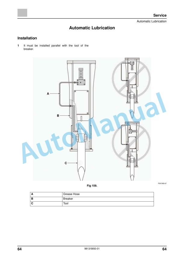 JCB HM012T - HM380T Hydraulic Breakers Service Manual 9813-5850 5 JCB HM012T - HM380T Hydraulic Breakers Service Manual 9813-5850 - Image 5