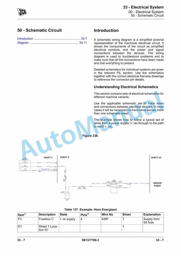 JCB JCB116, JCB116D, JCB116DD, VM116 Roller Service Manual 9813-7700 3 JCB JCB116, JCB116D, JCB116DD, VM116 Roller Service Manual 9813-7700 - Image 3