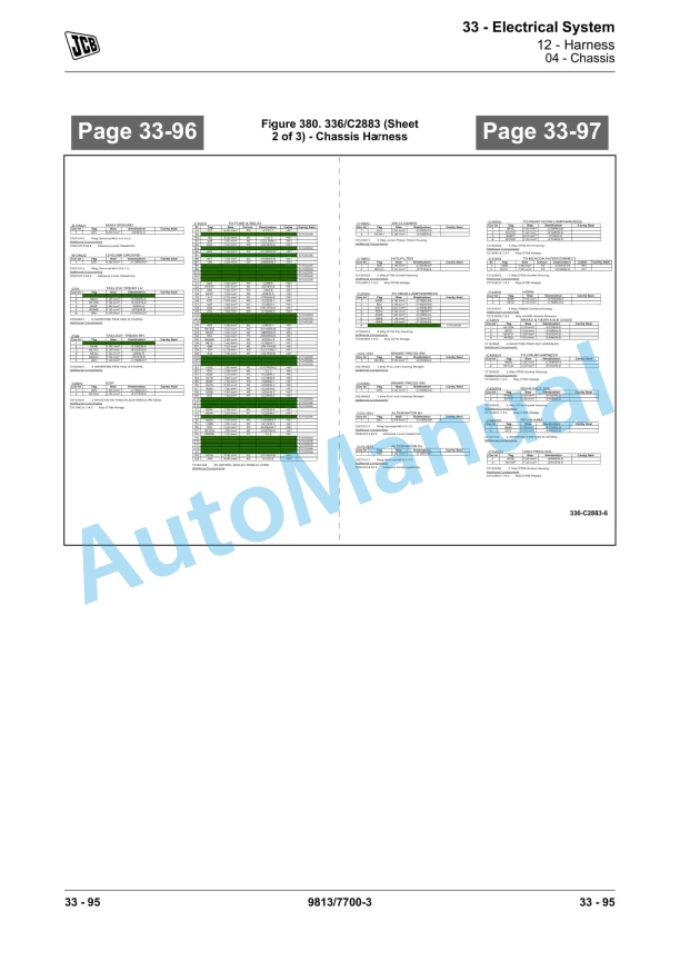 JCB JCB116, JCB116D, JCB116DD, VM116 Roller Service Manual 9813-7700 4 JCB JCB116, JCB116D, JCB116DD, VM116 Roller Service Manual 9813-7700 - Image 4