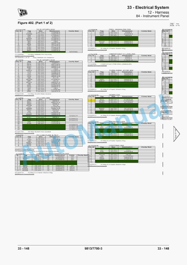 JCB JCB116, JCB116D, JCB116DD, VM116 Roller Service Manual 9813-7700 5 JCB JCB116, JCB116D, JCB116DD, VM116 Roller Service Manual 9813-7700 - Image 5