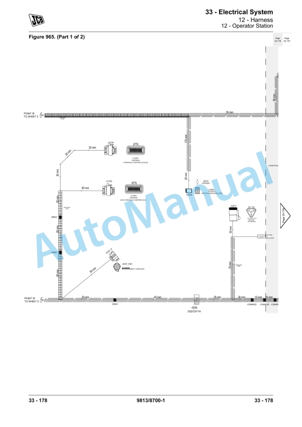 JCB JCB380, JS370 (T2 IND) Service Manual 9813-8700 4 JCB JCB380, JS370 (T2 IND) Service Manual 9813-8700 - Image 4