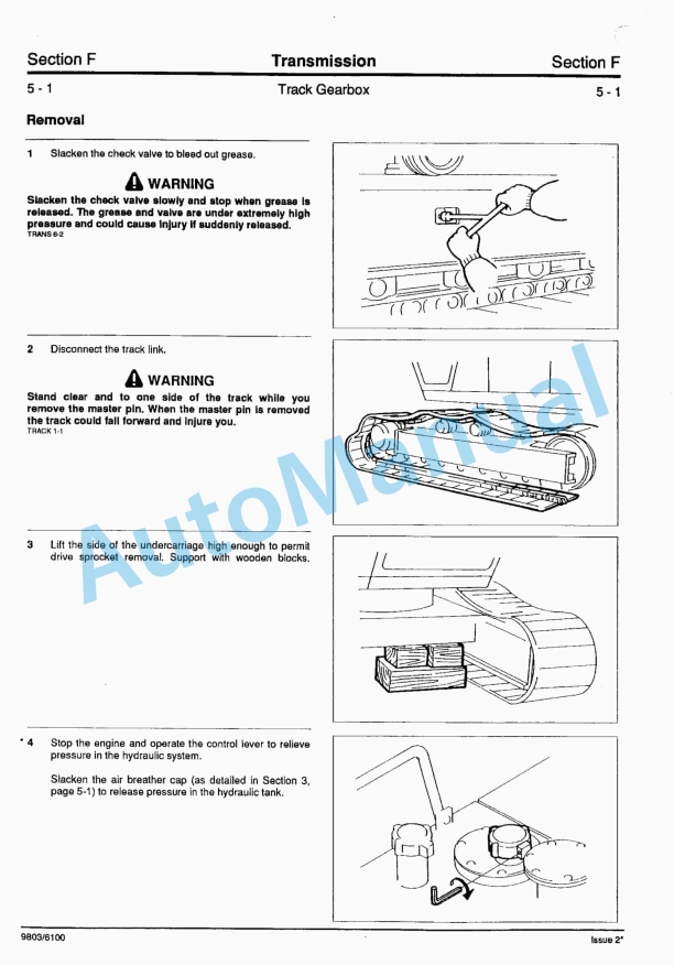 JCB JS110, JS130, JS150LC Service Manual 9803-6100 3 JCB JS110, JS130, JS150LC Service Manual 9803-6100-3