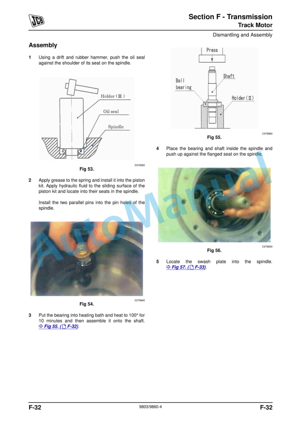 JCB JS115, JS130, JS145 - Tier III Auto Service Manual 9803-9860 5 JCB JS115, JS130, JS145 - Tier III Auto Service Manual 9803-9860 - Image 5
