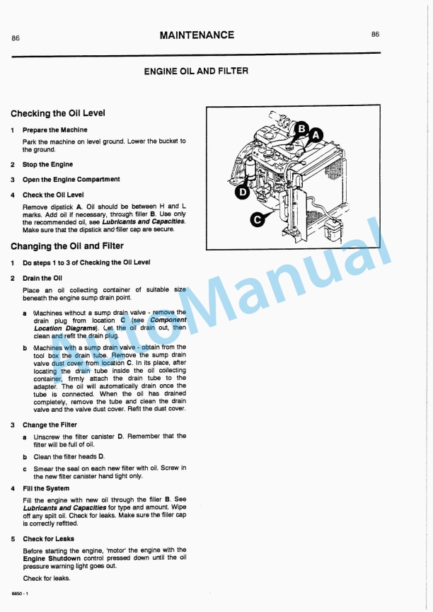 JCB JS130W, JS150W Operator Handbook 9801-6850-3