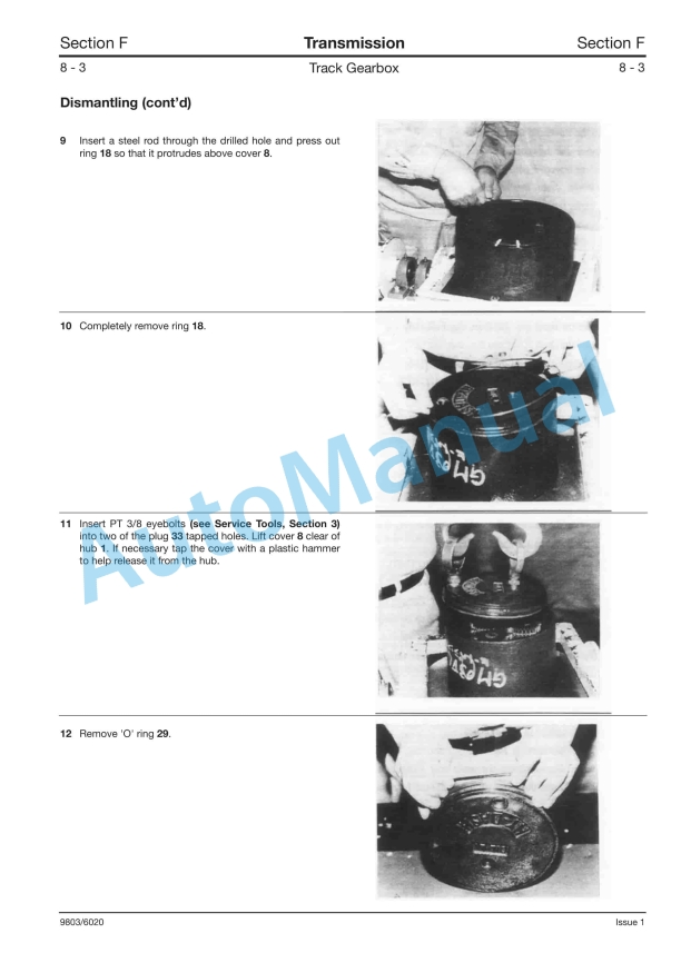 JCB JS70 Service Manual 9803-6020 5 JCB JS70 Service Manual 9803-6020 - Image 5