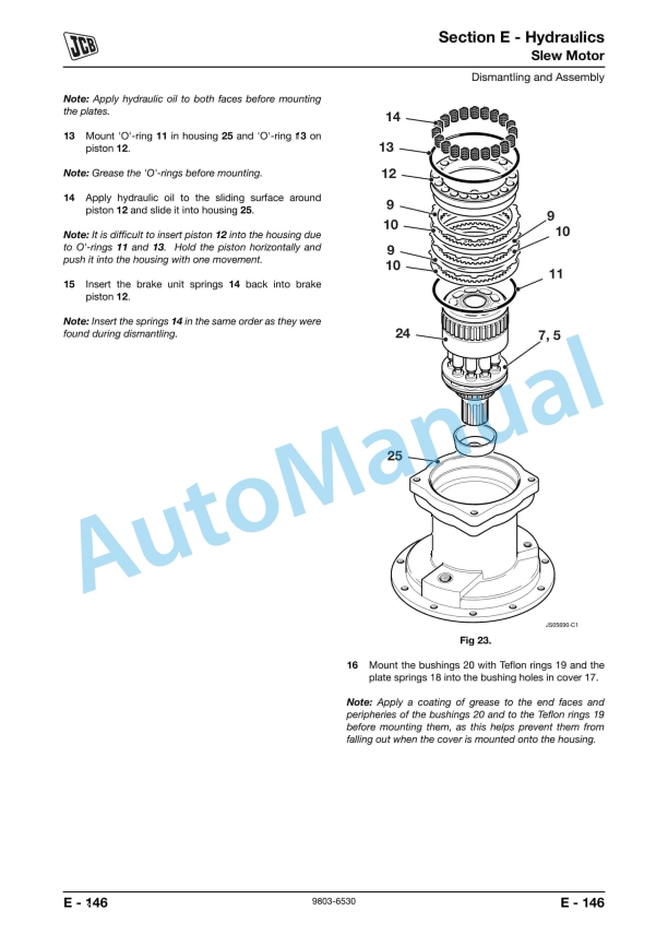 JCB JZ140 ZTS Service Manual 9803-6530 4 JCB JZ140 ZTS Service Manual 9803-6530 - Image 4