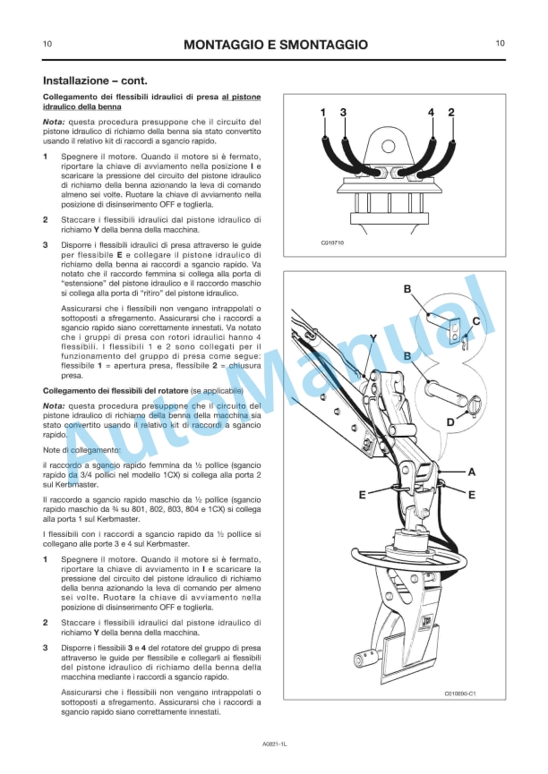 JCB Kerbmaster For 802.5, 803, 804, 1CX, Midi CX, 8060, 8080, 3CX, 4CX Owners Manual 332-A0821 3 JCB Kerbmaster For 802.5, 803, 804, 1CX, Midi CX, 8060, 8080, 3CX, 4CX Owners Manual 332-A0821 - Image 3