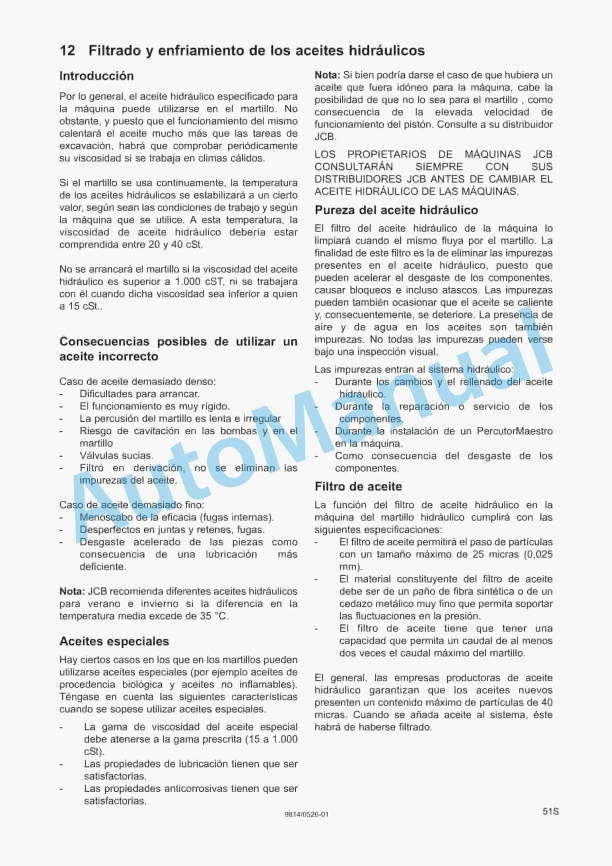 JCB Large Hydraulic Breakers Owners Manual 9814-0526 2 JCB Large Hydraulic Breakers Owners Manual 9814-0526 - Image 2